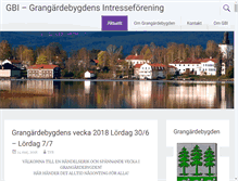 Tablet Screenshot of grangardebygden.se